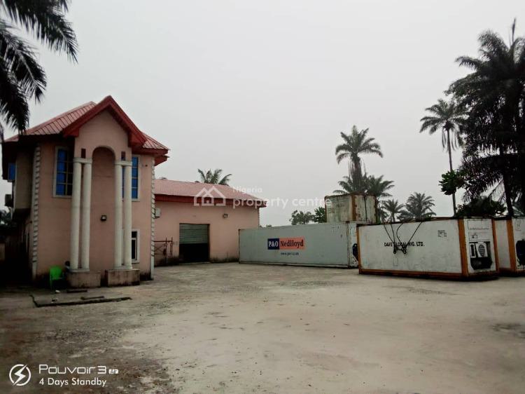 40ft By 60ft Warehouse with Administrative Offices, Along New Refinery Road, Alode-eleme, Port Harcourt, Rivers, Warehouse for Sale