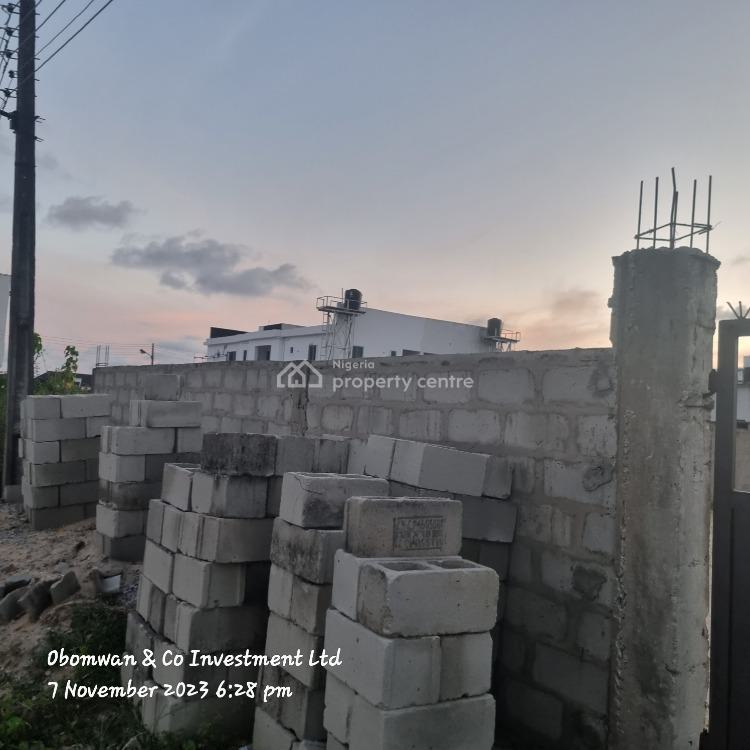 834 Sqms of Fenced and Sandfilled Land, Lekki Scheme 2 Off Abraham Adesanya Road Ajah, Lekki Phase 2, Lekki, Lagos, Residential Land for Sale