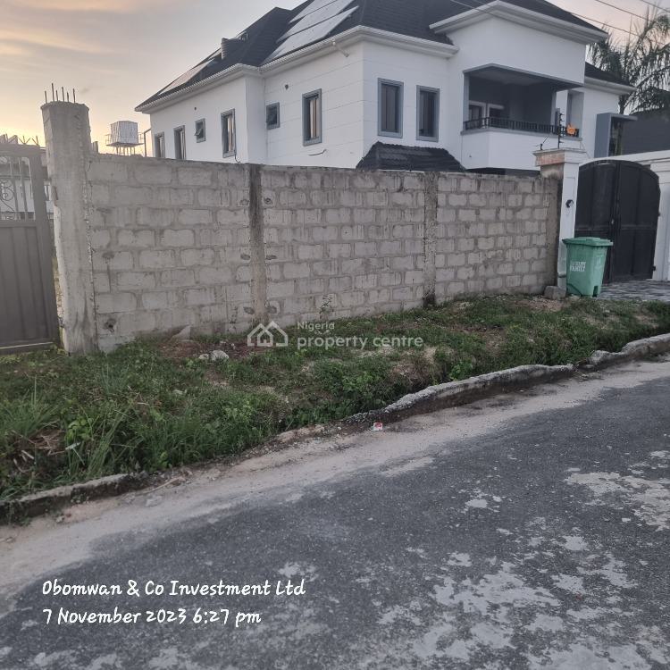 834 Sqms of Fenced and Sandfilled Land, Lekki Scheme 2 Off Abraham Adesanya Road Ajah, Lekki Phase 2, Lekki, Lagos, Residential Land for Sale