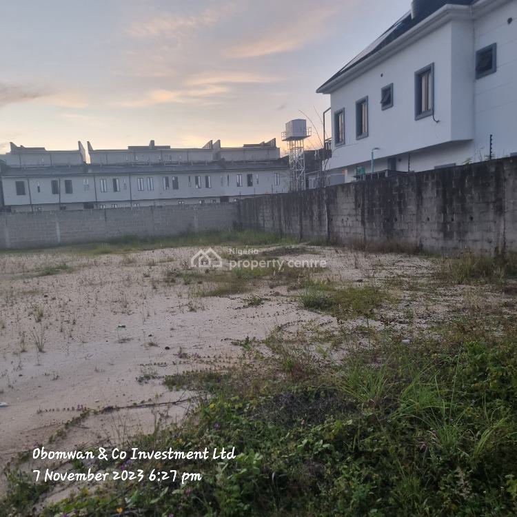834 Sqms of Fenced and Sandfilled Land, Lekki Scheme 2 Off Abraham Adesanya Road Ajah, Lekki Phase 2, Lekki, Lagos, Residential Land for Sale
