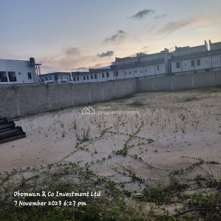 834 Sqms of Fenced and Sandfilled Land, Lekki Scheme 2 Off Abraham Adesanya Road Ajah, Lekki Phase 2, Lekki, Lagos, Residential Land for Sale