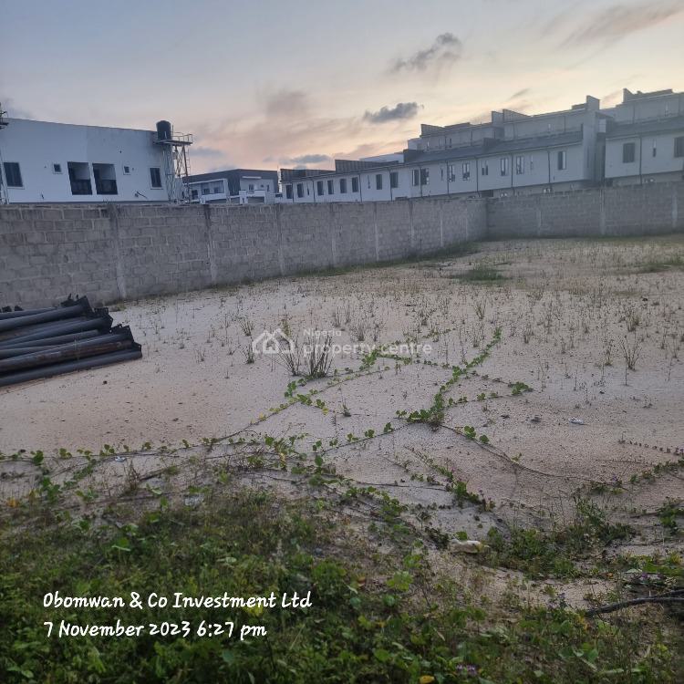 834 Sqms of Fenced and Sandfilled Land, Lekki Scheme 2 Off Abraham Adesanya Road Ajah, Lekki Phase 2, Lekki, Lagos, Residential Land for Sale