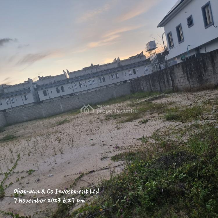 834 Sqms of Fenced and Sandfilled Land, Lekki Scheme 2 Off Abraham Adesanya Road Ajah, Lekki Phase 2, Lekki, Lagos, Residential Land for Sale