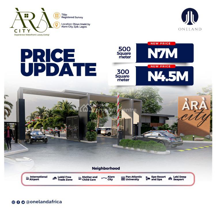 Serviced Residential Estate, Oloye Imeki, Alaro City, Epe, Lagos, Residential Land for Sale