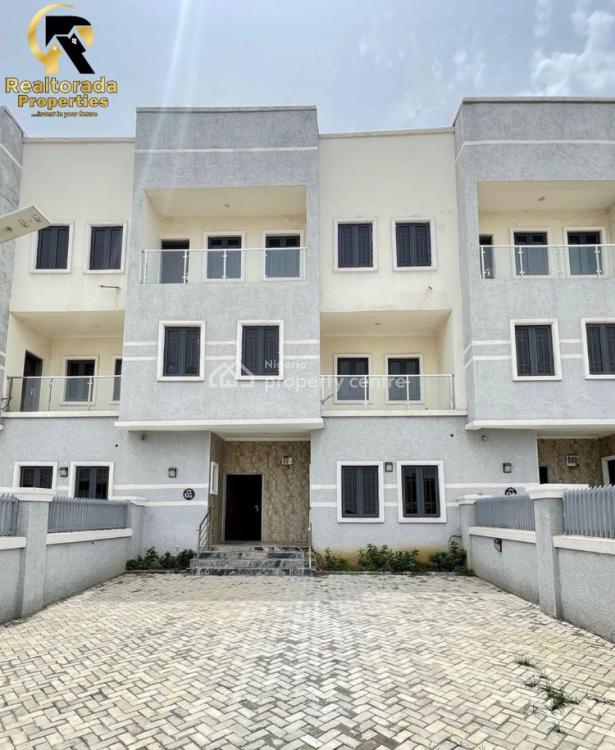 Luxury 4 Bedrooms Terraced Duplex, Gated, Kado, Abuja, Terraced Duplex for Sale