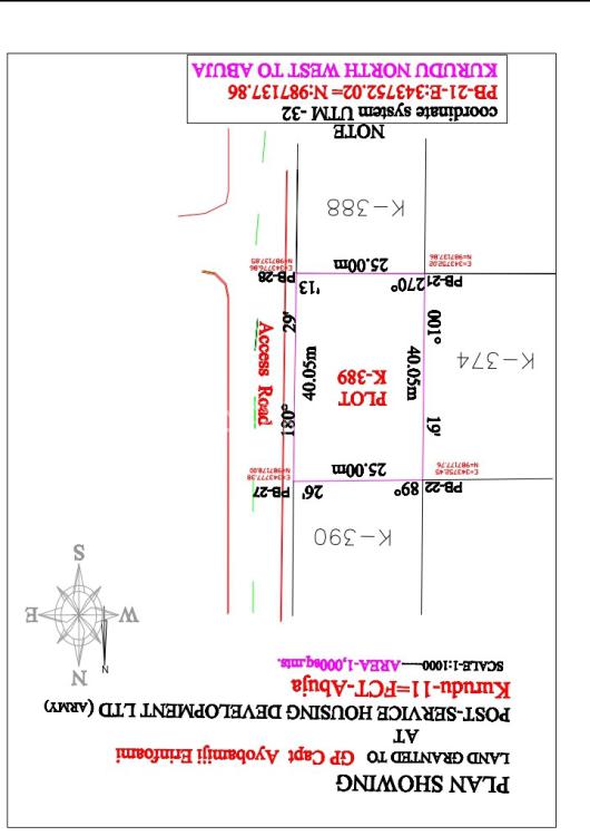 1000 Square Meters Land, Behing Gladview Model Academy, Army Estate Phase 5, Kurudu, Abuja, Residential Land for Sale