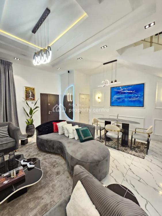 Beautiful 4 Bedroom Apartment with Games and More with Amenities, Chevron Estate, Lekki Phase 2, Lekki, Lagos, Detached Duplex Short Let