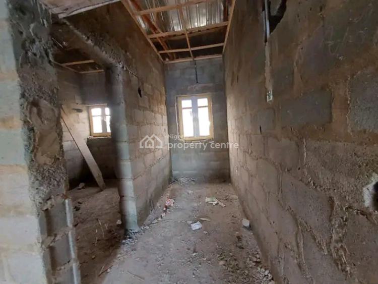 Carcass Two (2) Bedroom Semi-detached Bungalow All Ensuite, Kobape, Abeokuta North, Ogun, Semi-detached Bungalow for Sale