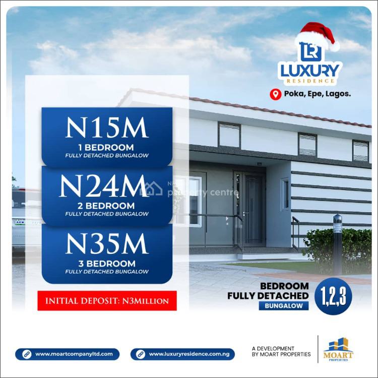 Luxury 2 Bedroom, Luxury Residence,poka, Epe, Lagos, Detached Bungalow for Sale