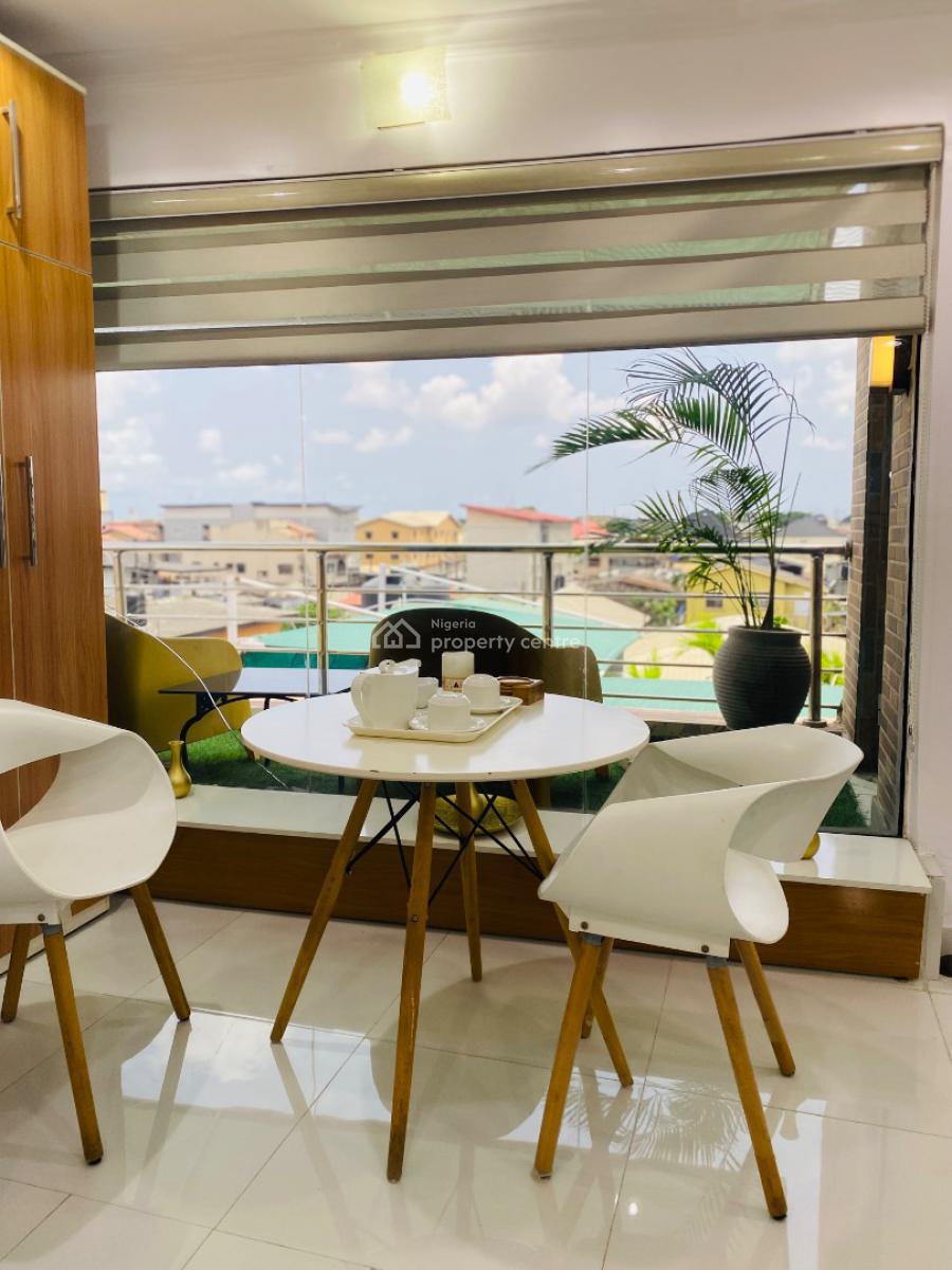 Luxury 1 Bedroom Penthouse Apartment, 8c Olukole Close, Off Ajao Street, Olufemi Road, Ogunlana, Surulere, Lagos, Mini Flat (room and Parlour) Short Let