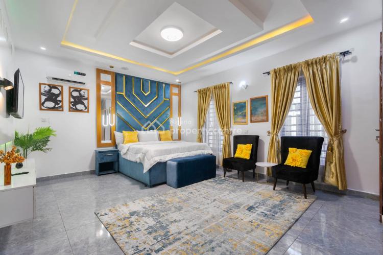 4 Bedrooms with Cozy Nooks Well Manicured, Lekki Phase 1, Lekki, Lagos, Detached Duplex Short Let