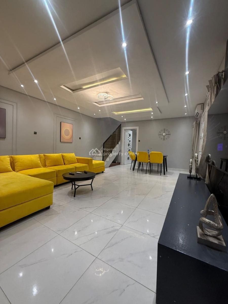 Premium 3 Bedrooms Self Compound Duplex with Soccergame & Inhouse Bar, Opebi, Ikeja, Lagos, Semi-detached Duplex Short Let