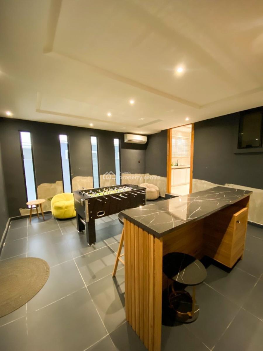 Premium 3 Bedrooms Self Compound Duplex with Soccergame & Inhouse Bar, Opebi, Ikeja, Lagos, Semi-detached Duplex Short Let
