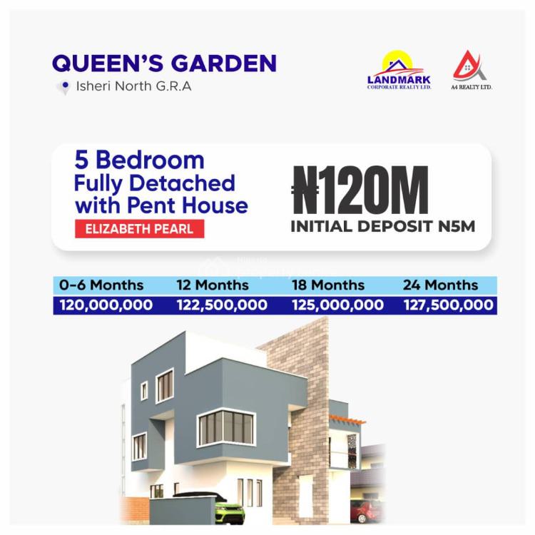 For Sale Newly Built 4 Bedrooms Fully Detached With Penthouse, Isheri