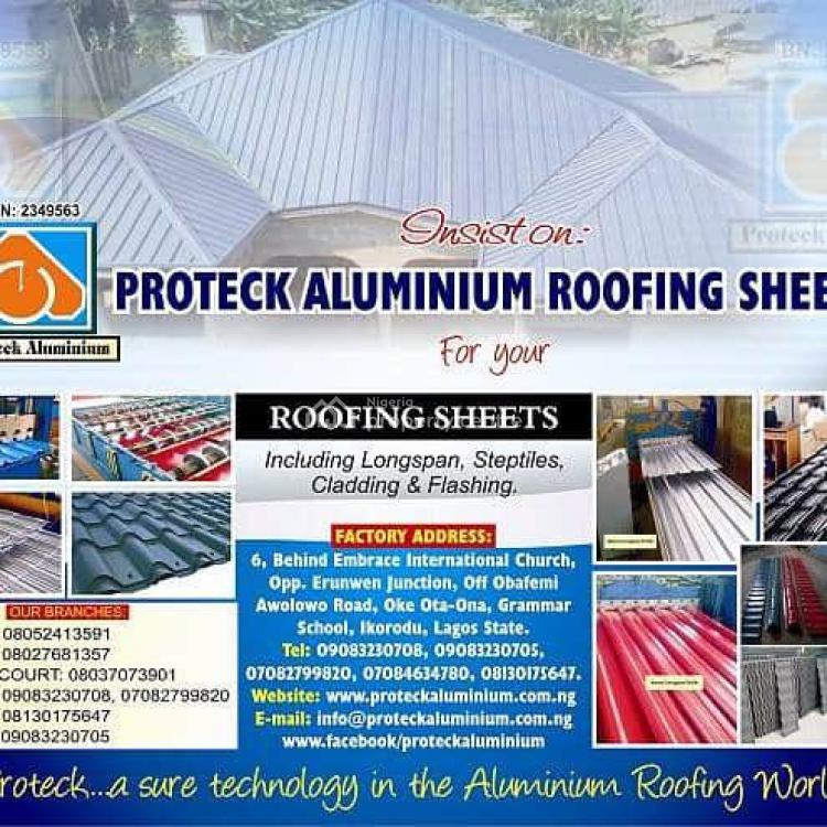 Aluminium Roofing Sheets Production Factory, Erunwen, Ikorodu, Lagos, Factory for Rent