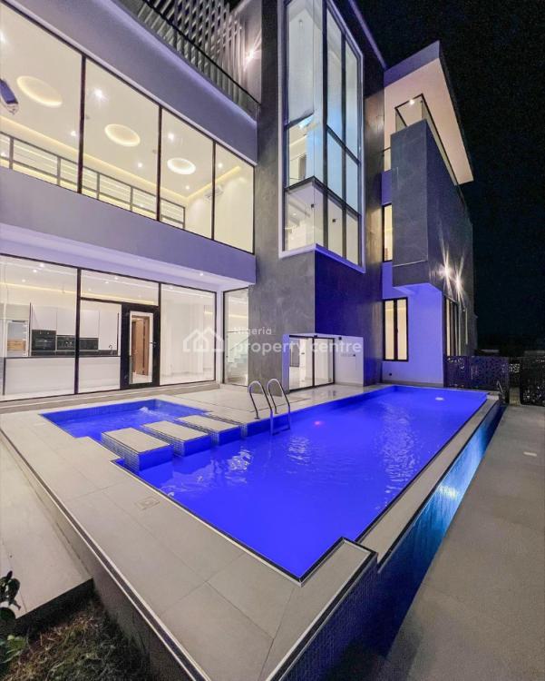 Prepossessing 5 Bedroom Detached with Swimming Pool, Sauna, Cinema, Vgc, Lekki, Lagos, Detached Duplex for Sale