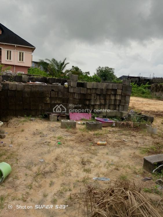 980sqm of Land Fence Gated, Sandfilled with About 5000blocks on Site, Lekki Scheme 2, Ogombo, Ajah, Lagos, Residential Land for Sale
