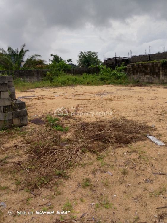 980sqm of Land Fence Gated, Sandfilled with About 5000blocks on Site, Lekki Scheme 2, Ogombo, Ajah, Lagos, Residential Land for Sale