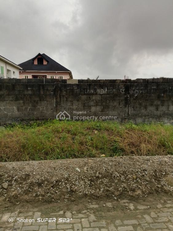 980sqm of Land Fence Gated, Sandfilled with About 5000blocks on Site, Lekki Scheme 2, Ogombo, Ajah, Lagos, Residential Land for Sale