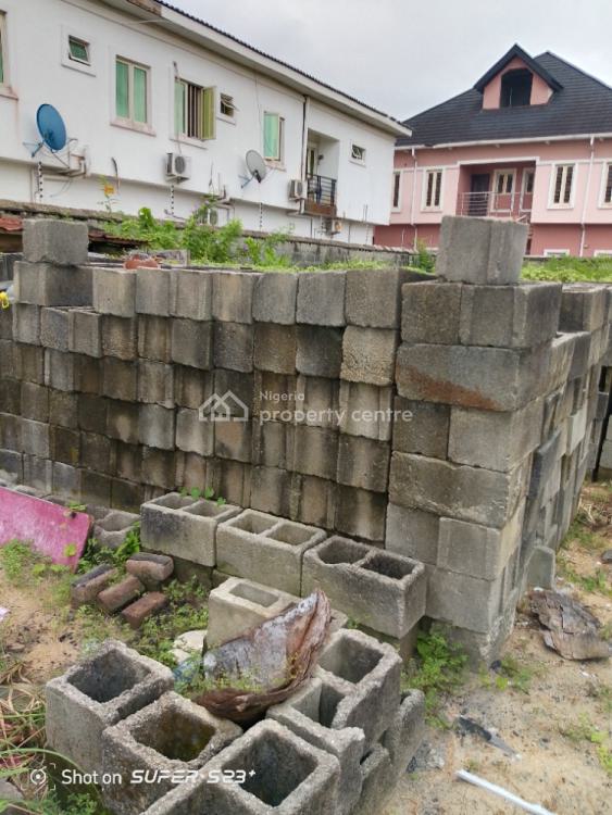 980sqm of Land Fence Gated, Sandfilled with About 5000blocks on Site, Lekki Scheme 2, Ogombo, Ajah, Lagos, Residential Land for Sale