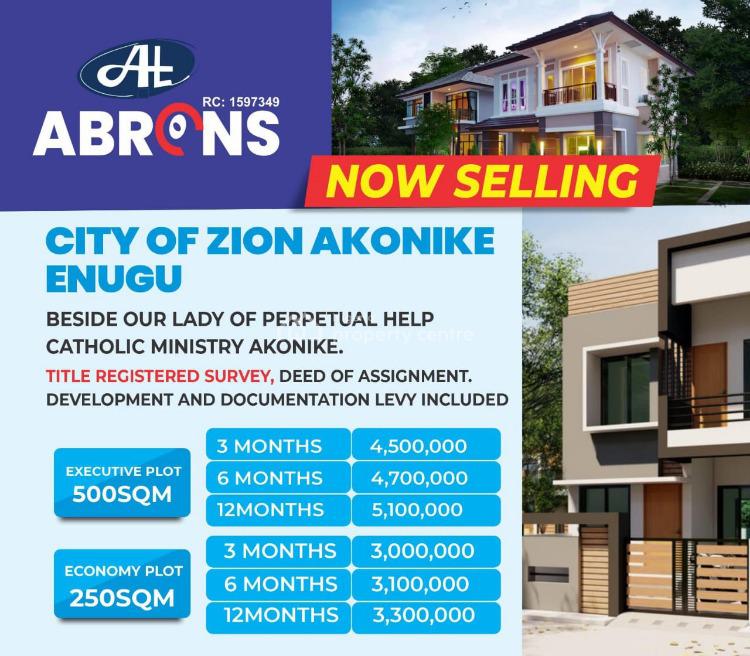 For Sale Mixeduse Land, Elite City Of Zion Akonike, Nkanu, Enugu