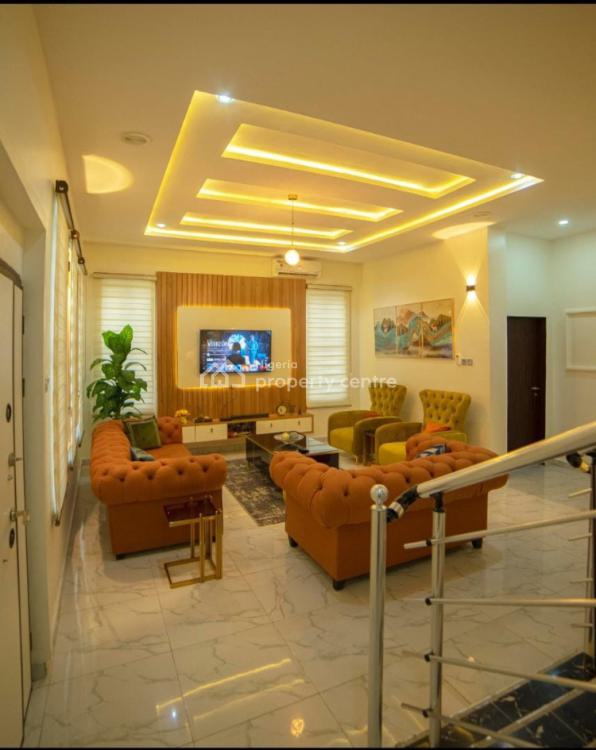 Neatly Furnished 4 Bedroom Duplex, Orchid Road, Lekki Phase 2, Lekki, Lagos, Terraced Duplex Short Let