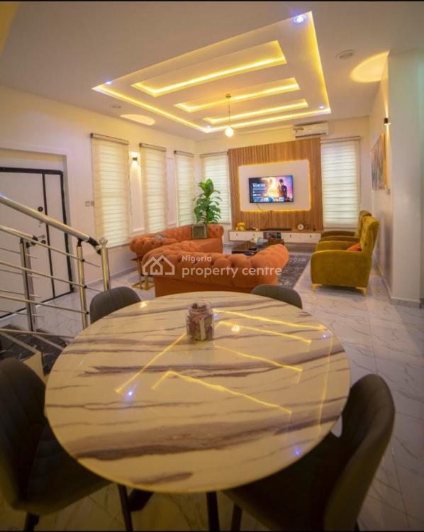 Neatly Furnished 4 Bedroom Duplex, Orchid Road, Lekki Phase 2, Lekki, Lagos, Terraced Duplex Short Let