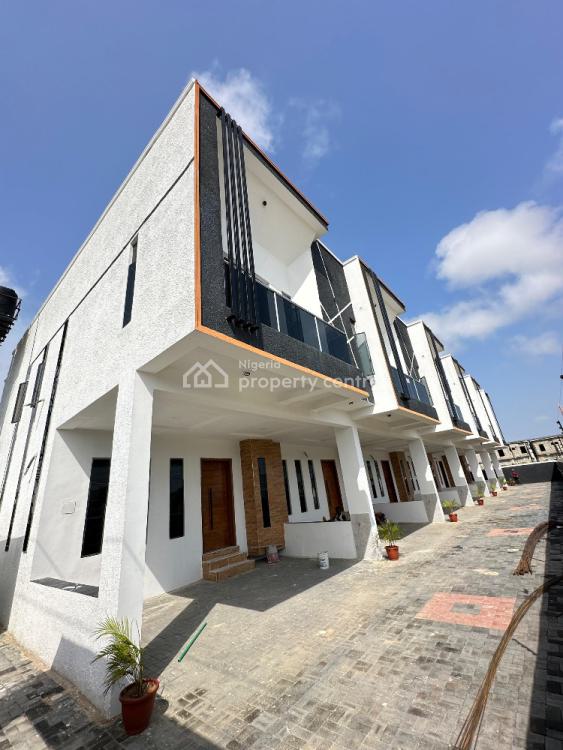 Luxury 4 Bedroom Terraced Duplex at Ikota Within a Secured Estate, Huge Family Home in Quiet Position, Ikota, Lekki, Lagos, Terraced Duplex for Sale