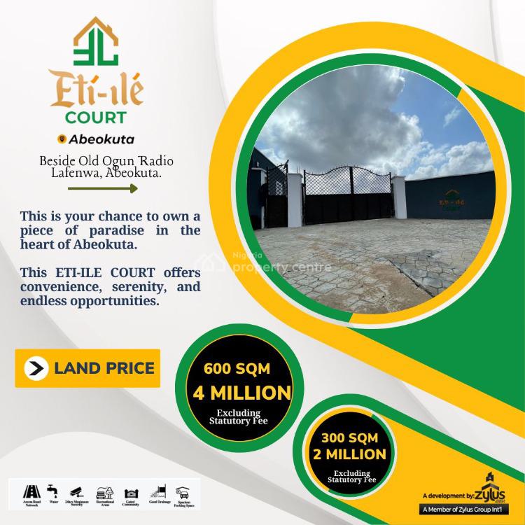 Eti Ile Court, Ogun Radio, Along Lafenwa-ayetoro Road, Abeokuta North, Ogun, Residential Land for Sale