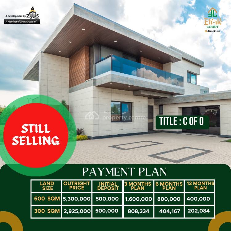 Eti Ile Court, Ogun Radio, Along Lafenwa-ayetoro Road, Abeokuta North, Ogun, Residential Land for Sale