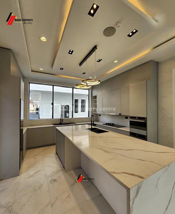 Brand New 5 Bedroom Detached House with Attached Bq, Osapa, Lekki, Lagos, Detached Duplex for Sale