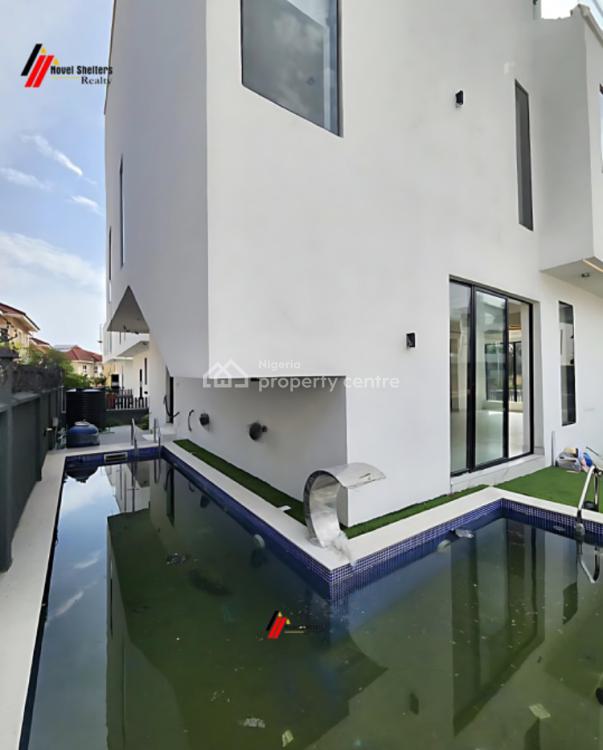 Brand New 5 Bedroom Detached House with Attached Bq, Osapa, Lekki, Lagos, Detached Duplex for Sale