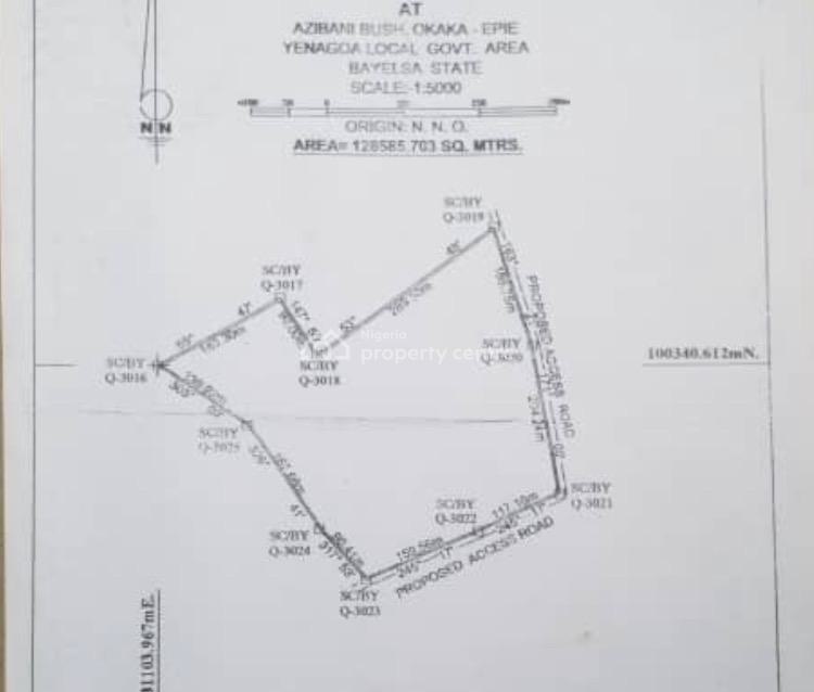 Evergreen Land at a Prime Location, Okaka Housing Estate (phase Two), Yenagoa, Bayelsa, Commercial Land for Sale