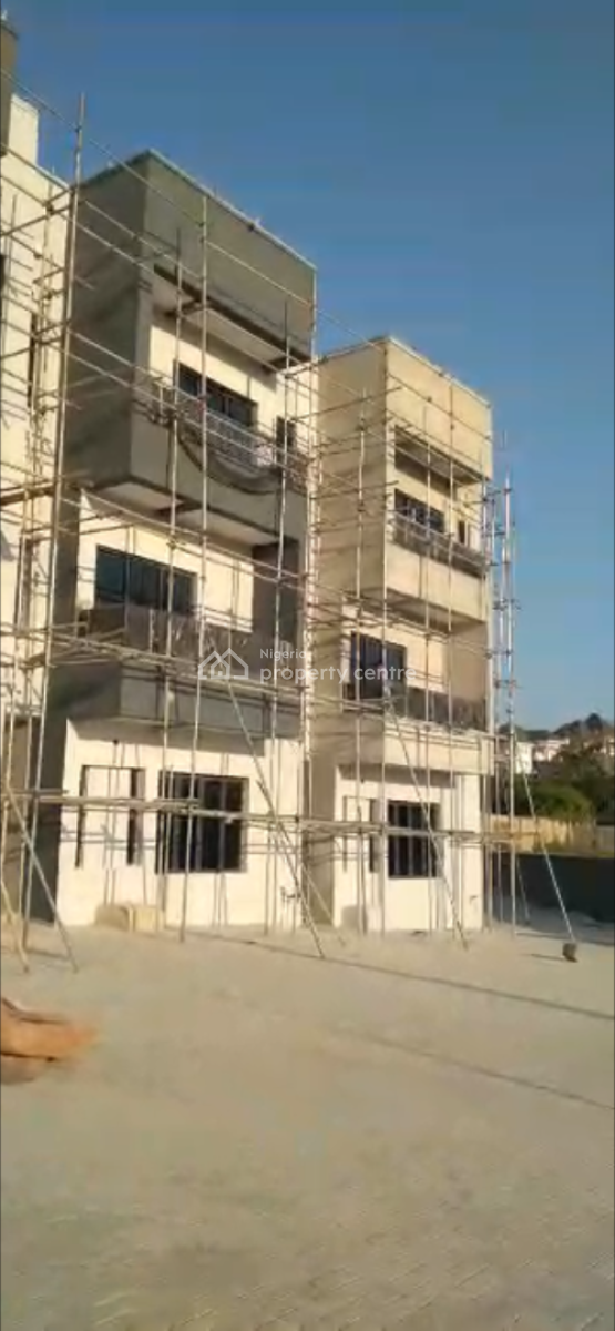 4 Bedrooms Terraced Duplex with 2 Living Rooms with Bq, Guzape District, Abuja, Terraced Duplex for Sale