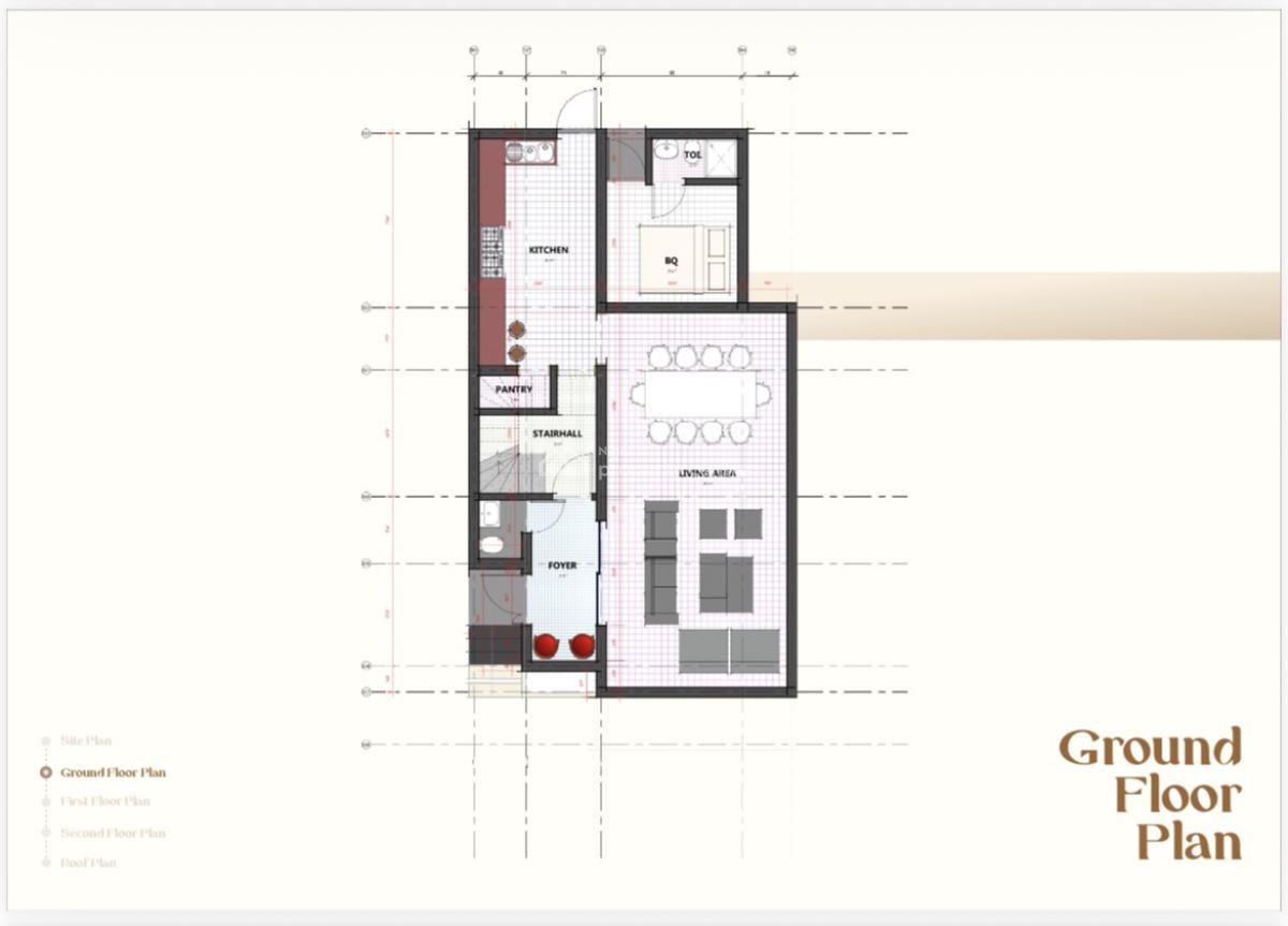 4 Bedrooms Terraced Duplex with 2 Living Rooms with Bq, Guzape District, Abuja, Terraced Duplex for Sale