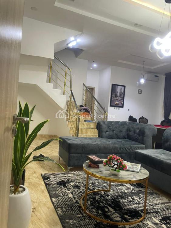 3 Bedroom Duplex, Chevron Toll Gate Lcc, Lekki, Lagos, Semi-detached Duplex Short Let