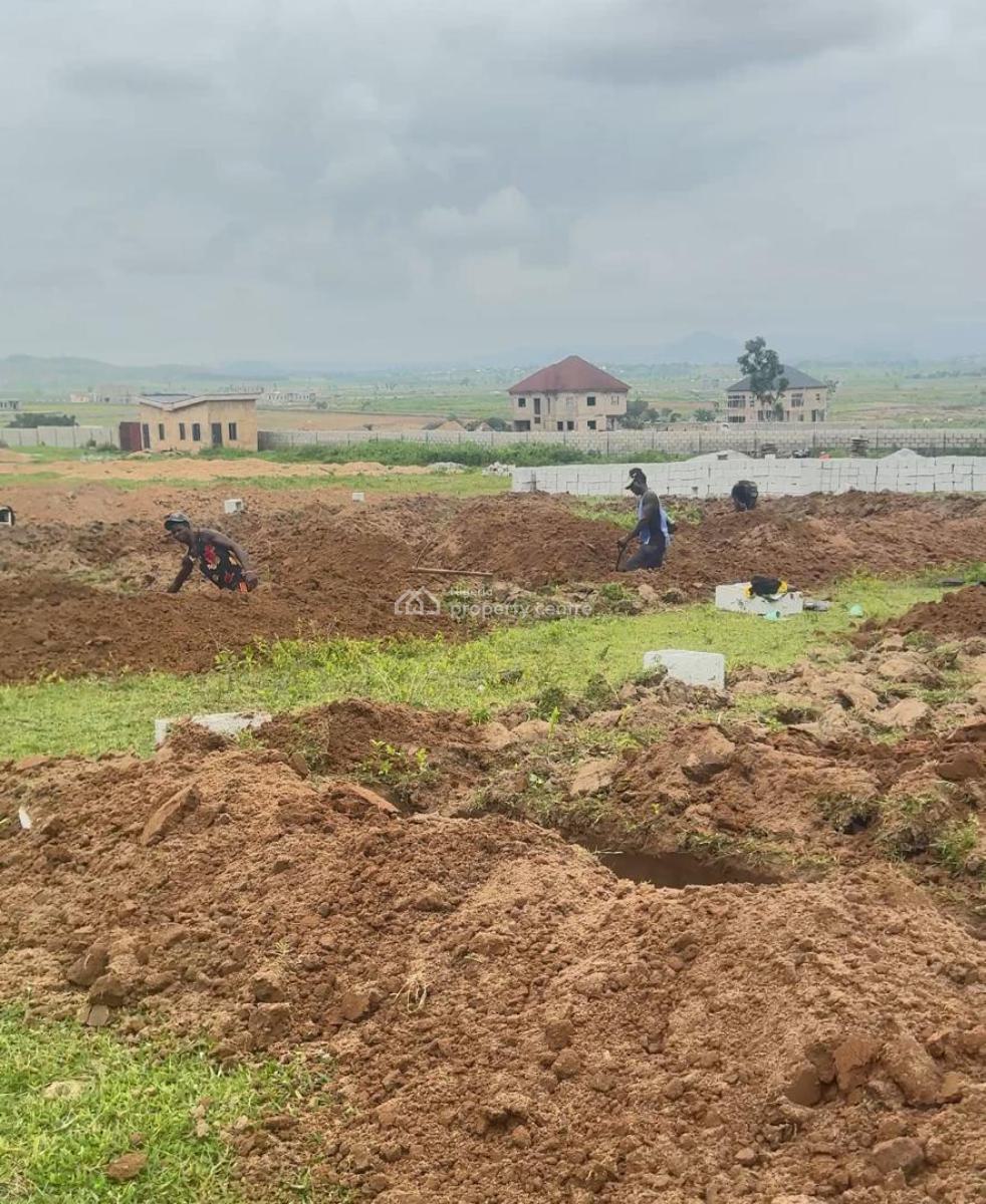 a Plot of 600 Sqm for  a Block of 6 Units 2 Bedroom Flat, Opp. Barr. Millicent Ukachukwu Road, Von, Lugbe,off Airport Road Abuja, Lugbe District, Abuja, Residential Land for Sale