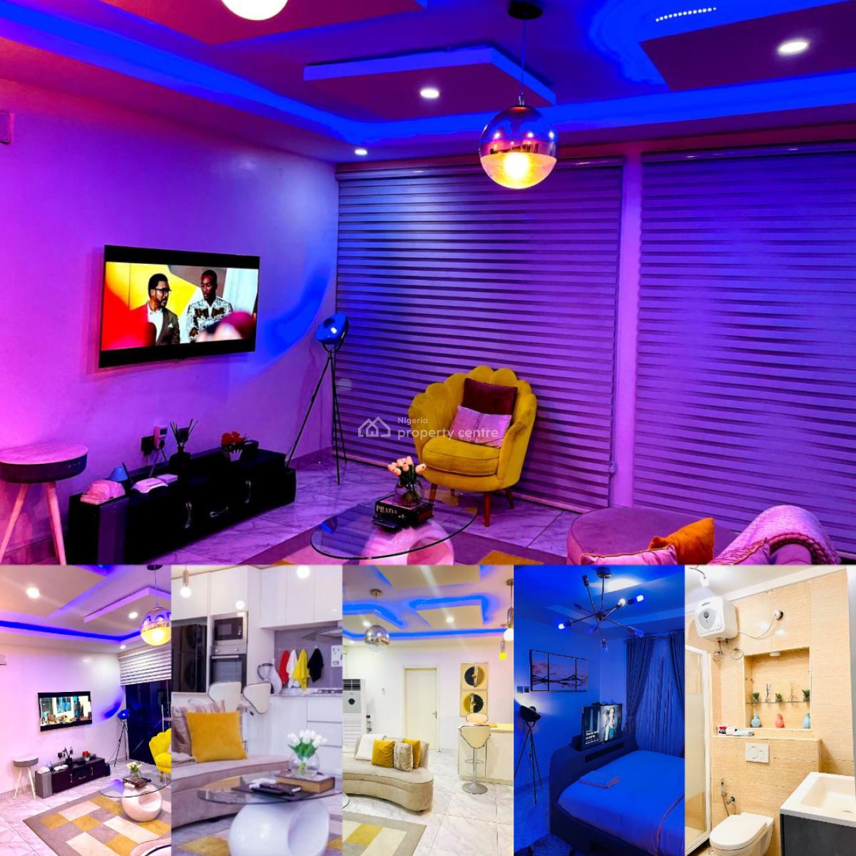 One Bedroom Penthouse  Snooker  Ocean View, Access to The Beach, The Gilpins, Wale Alimi, Opposite Atican Beach ⛱️ Resort, Okun-ajah, Ajah, Lagos, Mini Flat (room and Parlour) Short Let