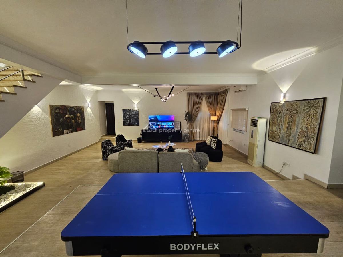 Self Compound 4 Bedrooms Luxury Duplex with Ps5 & Snooker, Lekki Phase 1, Lekki, Lagos, House Short Let