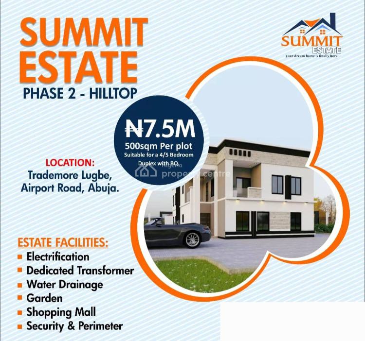 Very Affordable and Genuine Estate Plots, After Trademore Estate, Lugbe District, Abuja, Residential Land for Sale
