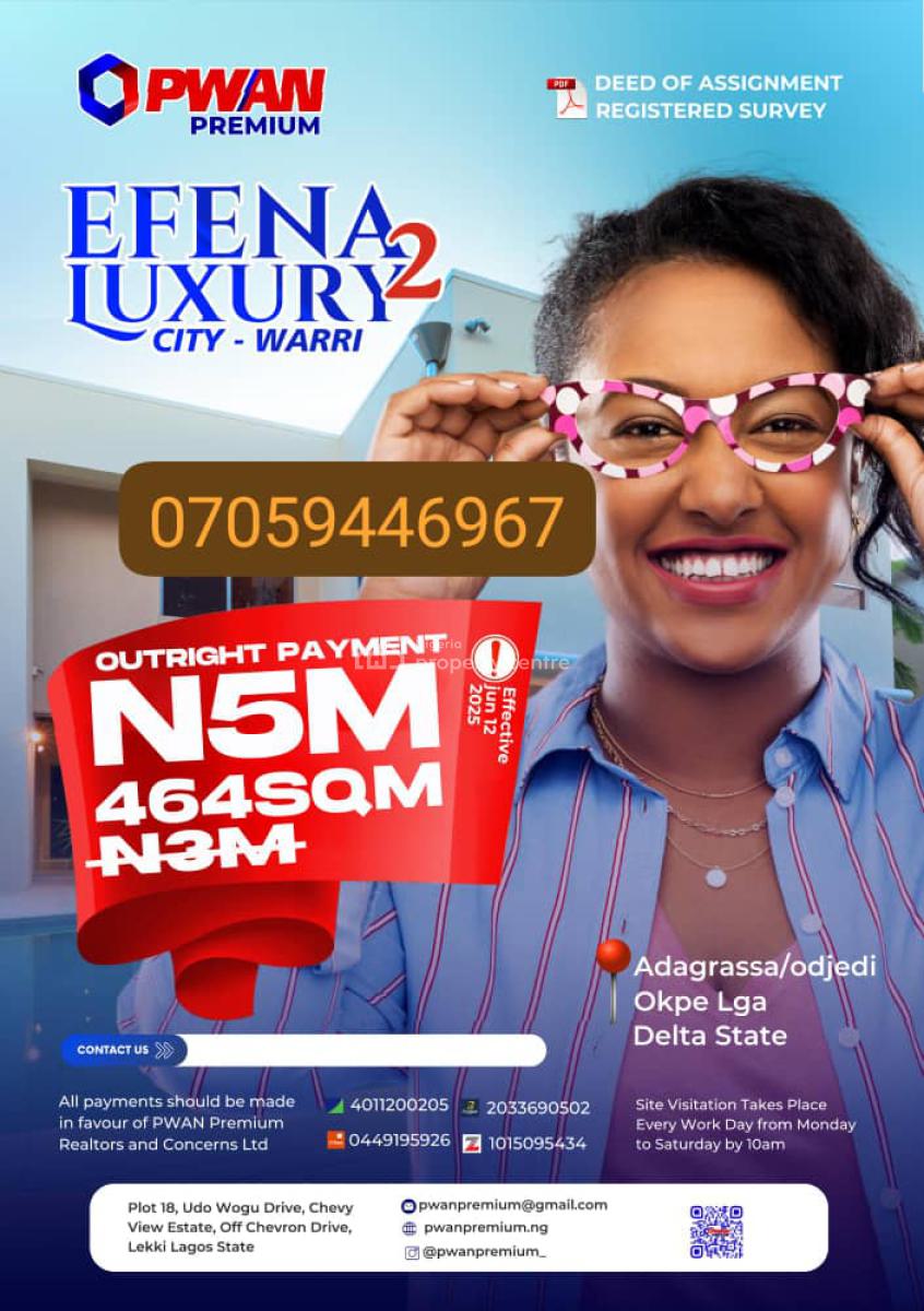 Plots of Affordable Land, Adagrassa/odjedi, Okpe, Delta, Mixed-use Land for Sale