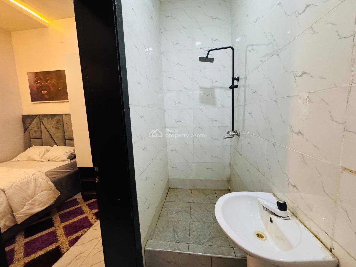 Most Affordable 1 Bedroom, Beachfront Estate, Off Orchid Road, Behind Lighthouse Estate, Lekki, Lagos, Self Contain (single Rooms) Short Let