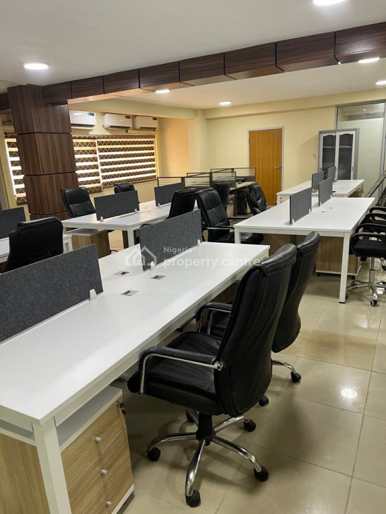 Fully Furnished Serviced Co-working Space and Private Office., 103  Avenue, Mosesola House, Allen, Ikeja, Lagos, Office Space for Rent