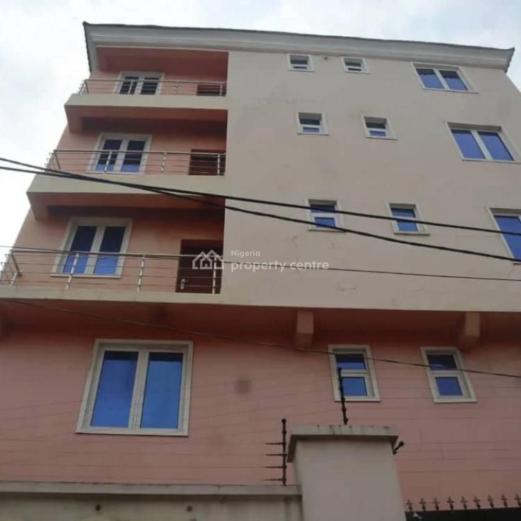 Four Storey Building of 8 Nos. of 3 Bedrooms with Elevator, Fenced, Alagomeji, Yaba, Lagos, Block of Flats for Sale