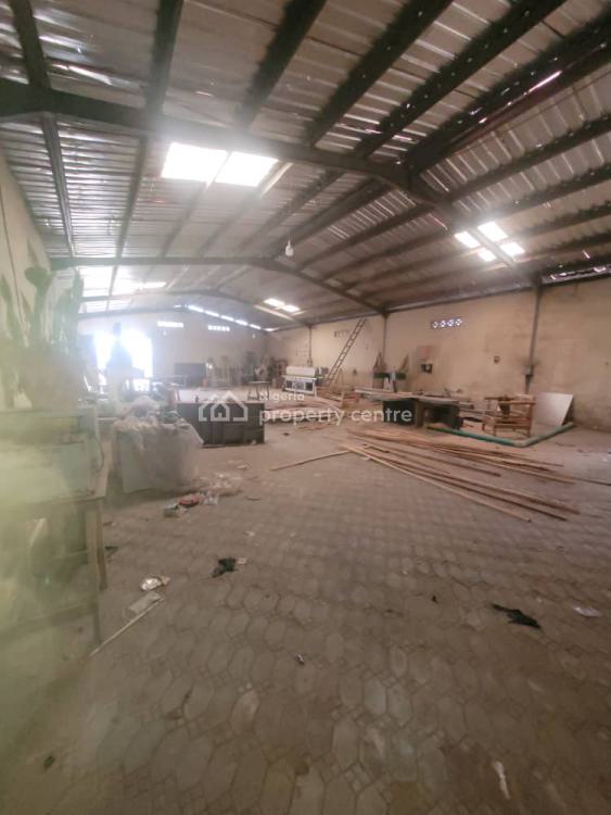 Small Warehouse with Offices and Servant Quarters, Okun-ajah, Ajah, Lagos, Warehouse for Rent