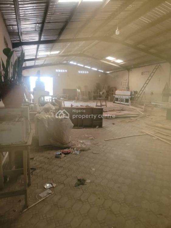 Small Warehouse with Offices and Servant Quarters, Okun-ajah, Ajah, Lagos, Warehouse for Rent