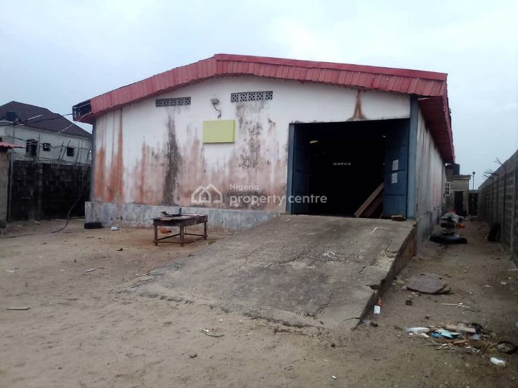 Small Warehouse with Offices and Servant Quarters, Okun-ajah, Ajah, Lagos, Warehouse for Rent