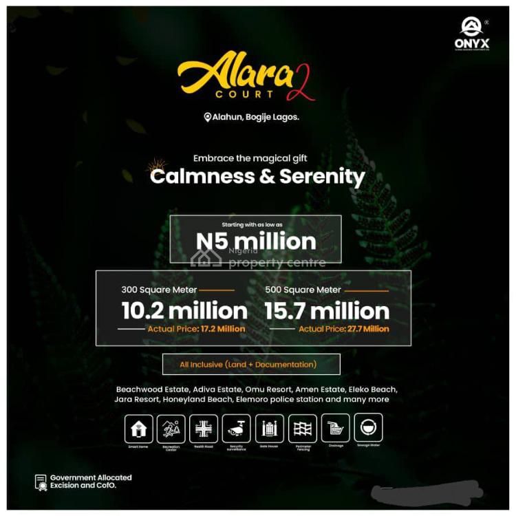 C of O Land, Alara Court Phase 2 Alahun Bogije, Ajah, Lagos, Residential Land for Sale
