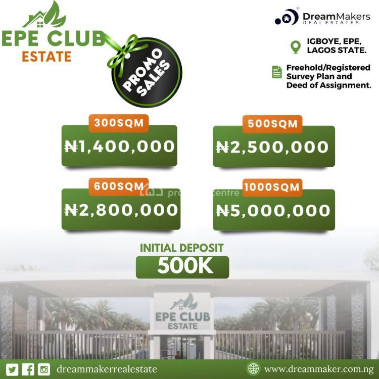 Epe Club Estate, Igboye, Epe, Lagos, Mixed-use Land for Sale
