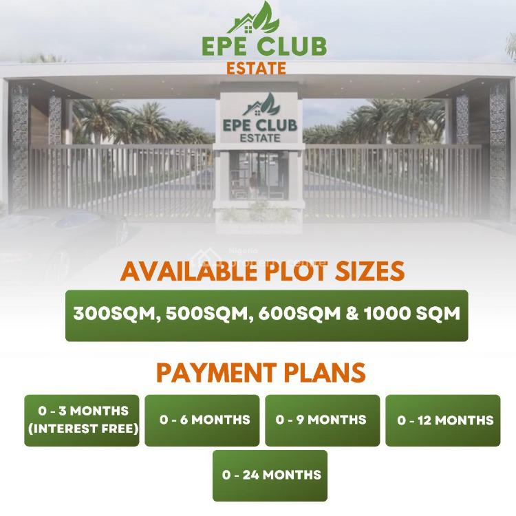 Epe Club Estate, Igboye, Epe, Lagos, Mixed-use Land for Sale